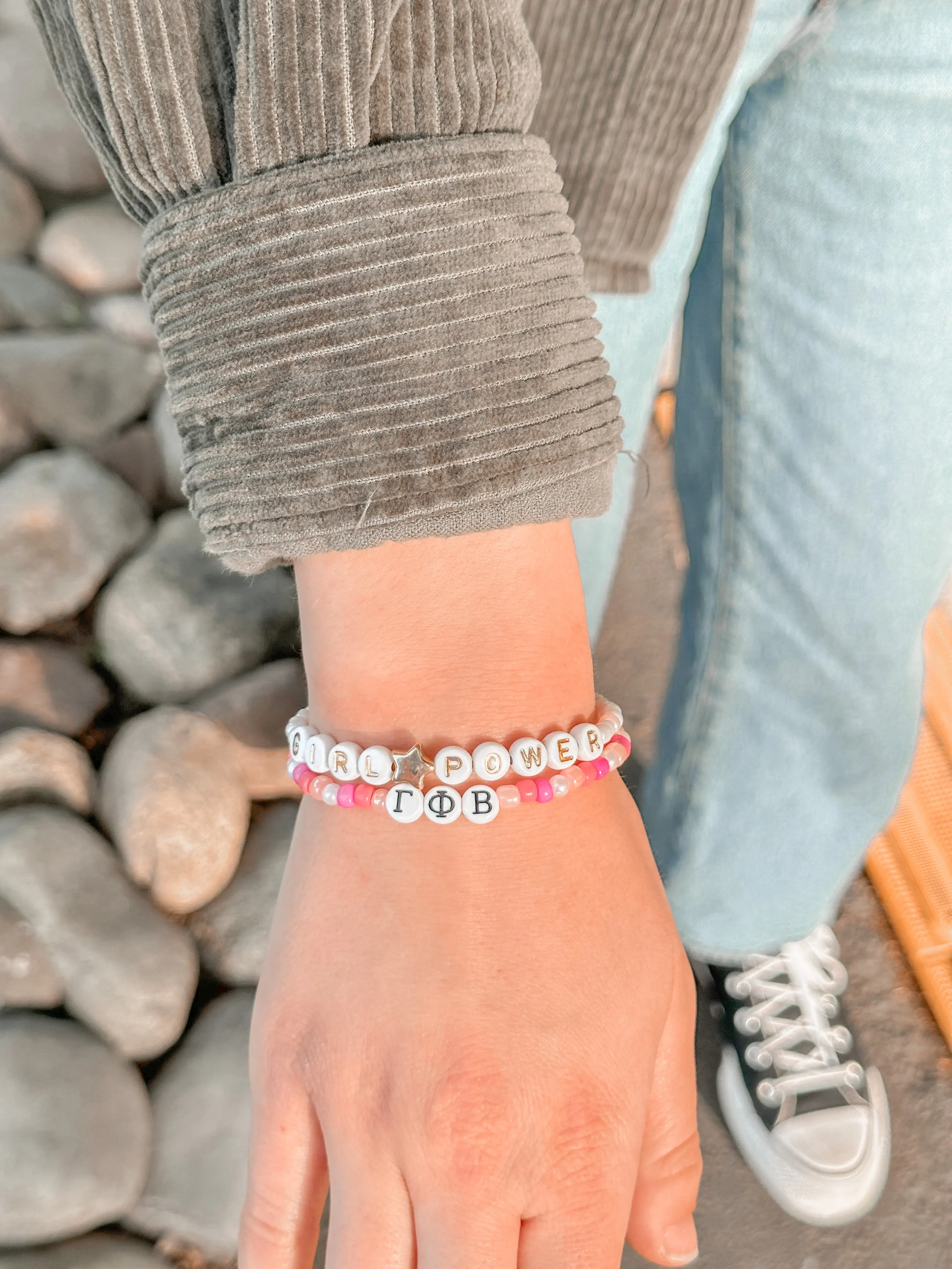 Greek Letter Bracelets