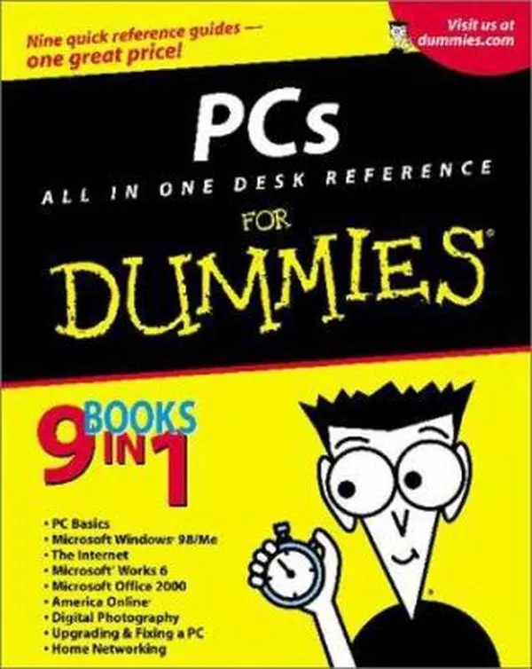 PCs All in One Desk Reference For Dummies by Dan Gookin (Paperback) - Used