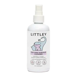 Littley 8oz Infant & Toddler Toy and Surface Cleaner by Think Smarter Products (Made in the USA)