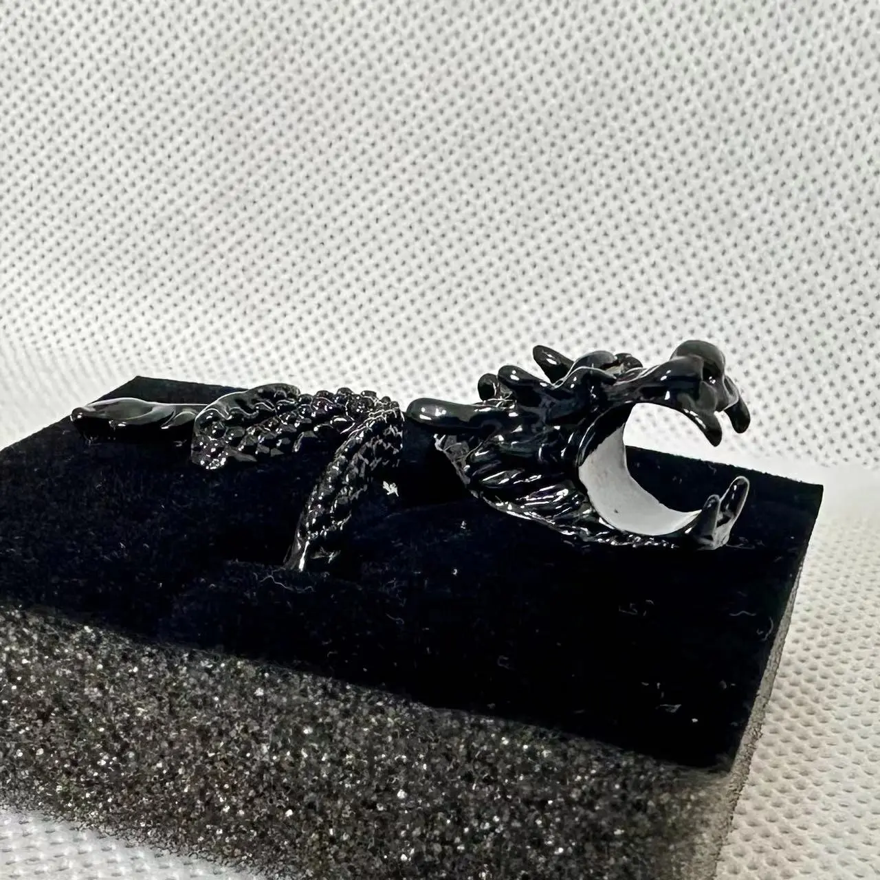 Xianglong Smoke Ring Holder Black