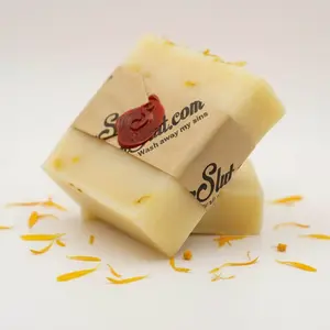 Resin Relief Tallow - Pure Healing Bar for Sensitive Skin with Grass-fed Beef Tallow & Organic Calendula - Baby-safe, Fragrance-free, Unscented Soap