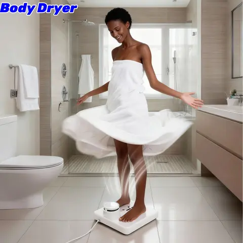 Dryopen 960W Body Dryer - Home Improvement Indoor Plug-In Device, Hot and Cold Air Modes, 3-Min Skin Drying, Auto-On/Off, Boosts Lotion & Essential Oil Absorption