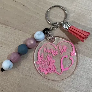 Nurse keychain