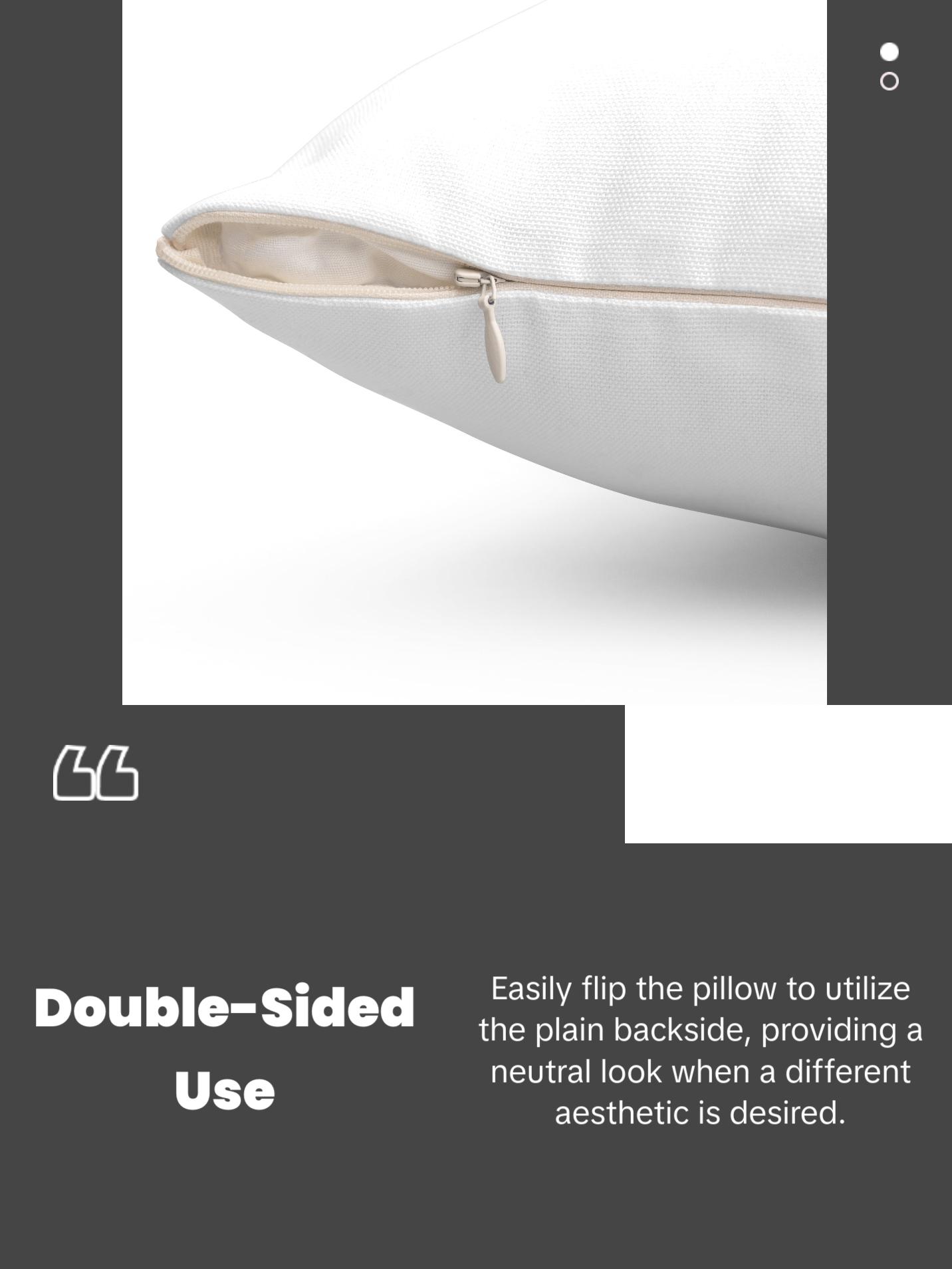 Hit This X If Trump Sucks | Spun Polyester Square Pillow