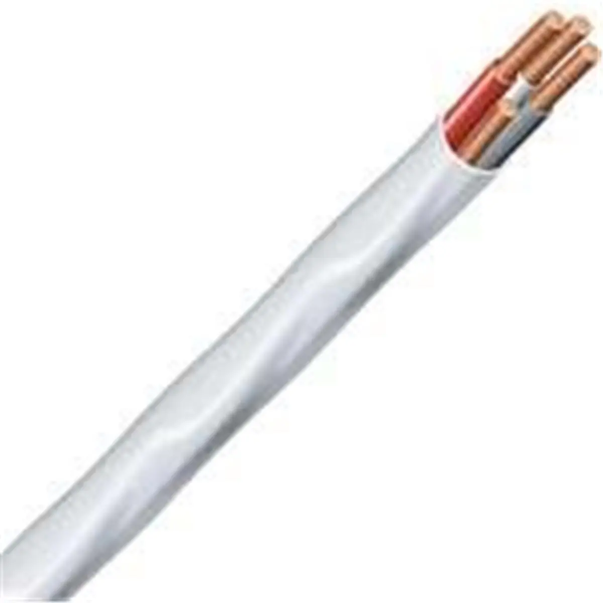 Southwire Company 14-3NM-WGX100 THHN Building Wire - 100 ft, 15 A, 60°C, 75°C, 600 V, 8 lbs, PVC Jacket, Solid Strands, for Exposed or Concealed Wiring, New & Replacement Wiring