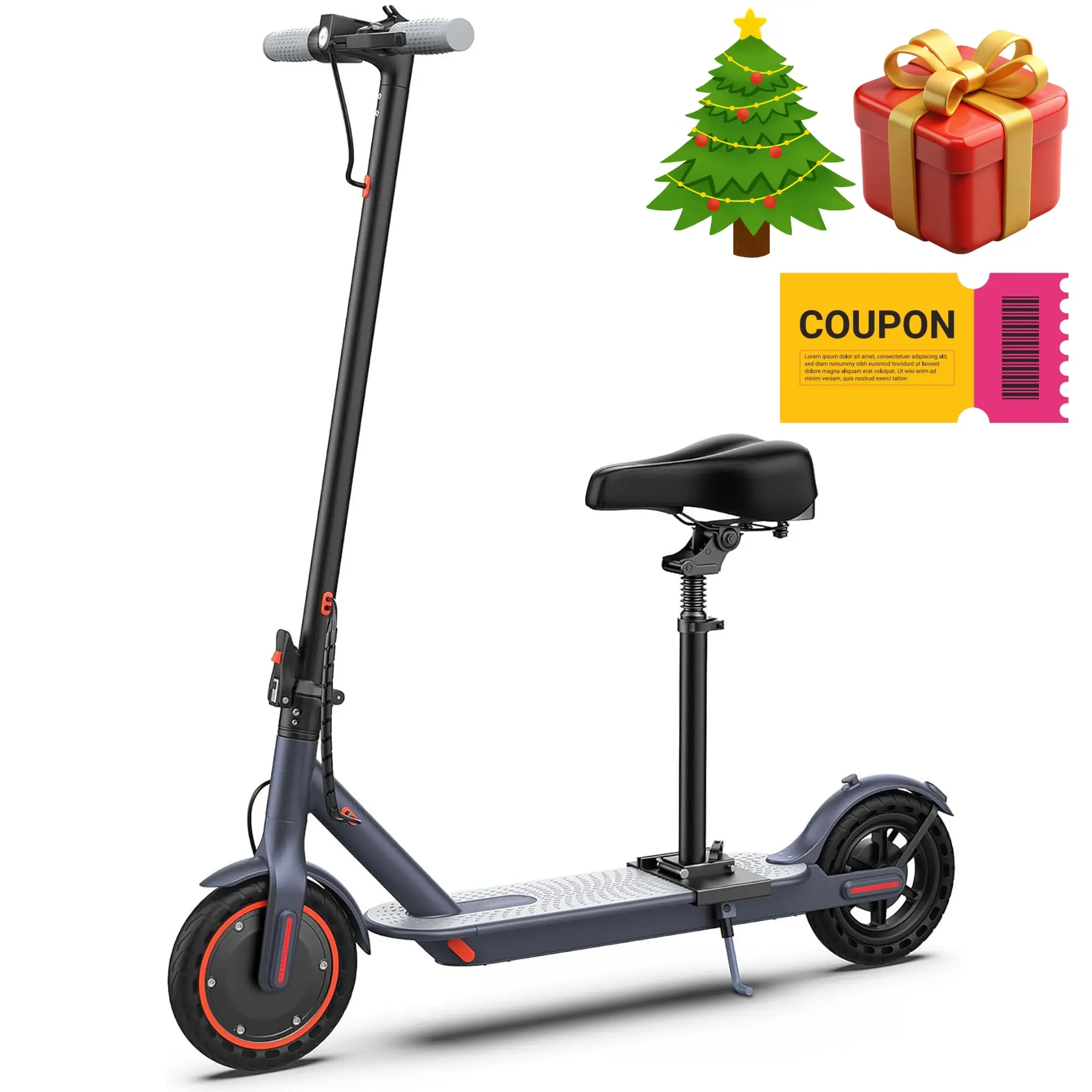 Powerful 350W Motor, 19MPH Speed, Smart App Control, and All-Day Comfort for Safe, Foldable Riding.SummerWins,Father's Day Gife