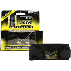 Compression Band for Knee Pain Relief-Helps Relieve Pain & Swelling-For Arthritis, Tendinitis, Osteoarthritis, Runner’s Knee, Jumper's Knee & More-Latex-Free