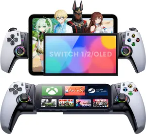 Mobile Gaming Controller for Switch 2/ switch 1/ switch OLED/ iPhone/Android/Tables,Wireless Gamepad for Xbox/Steam/GeForce Now/MFi Apple Arcade/Roblox,Phone Controller with Hall Effect Joystick