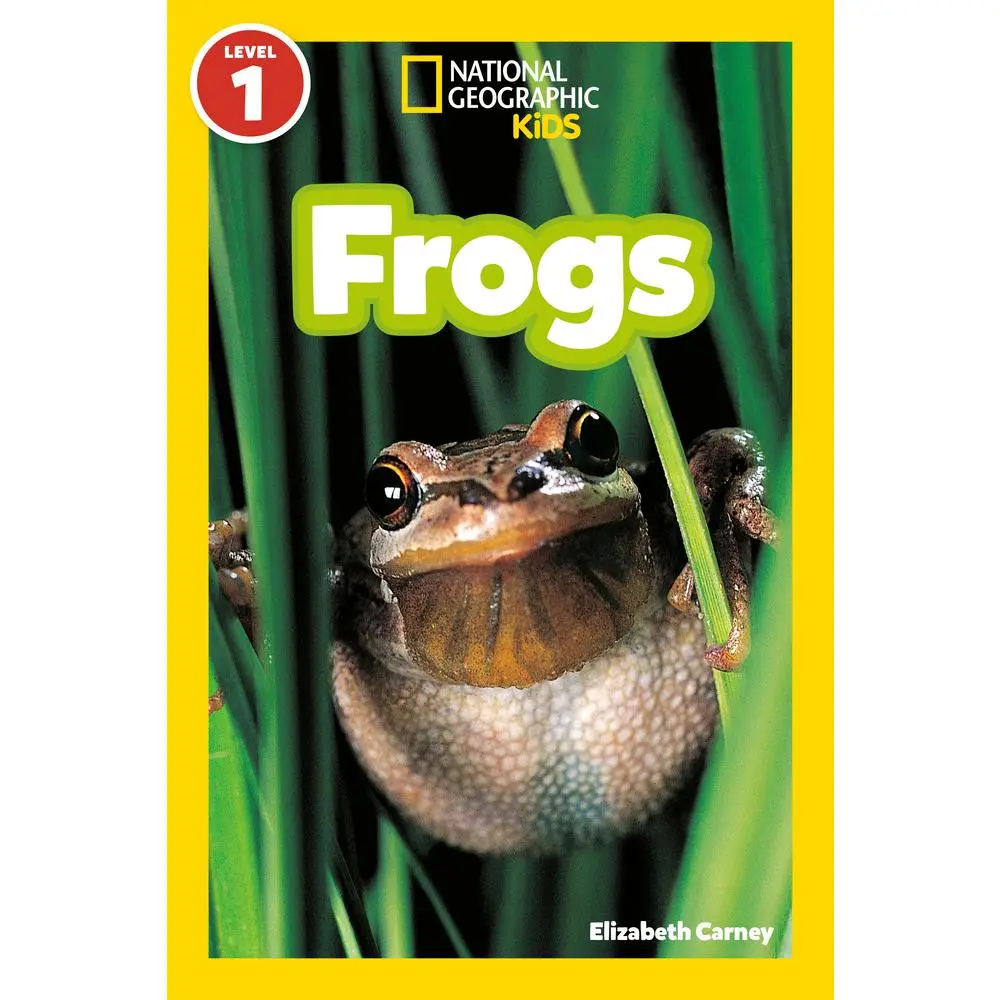 USED Book - Frogs (National Geographic Kids Readers, Level 1) by Carney, Elizabeth (Paperback) - english