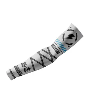 Seamless Ice Silk Summer Sunscreen Ice Sleeves Outdoor Cycling Sports UV Protection Off-Road Locomotive Fishing Mountaineering Arm Guard