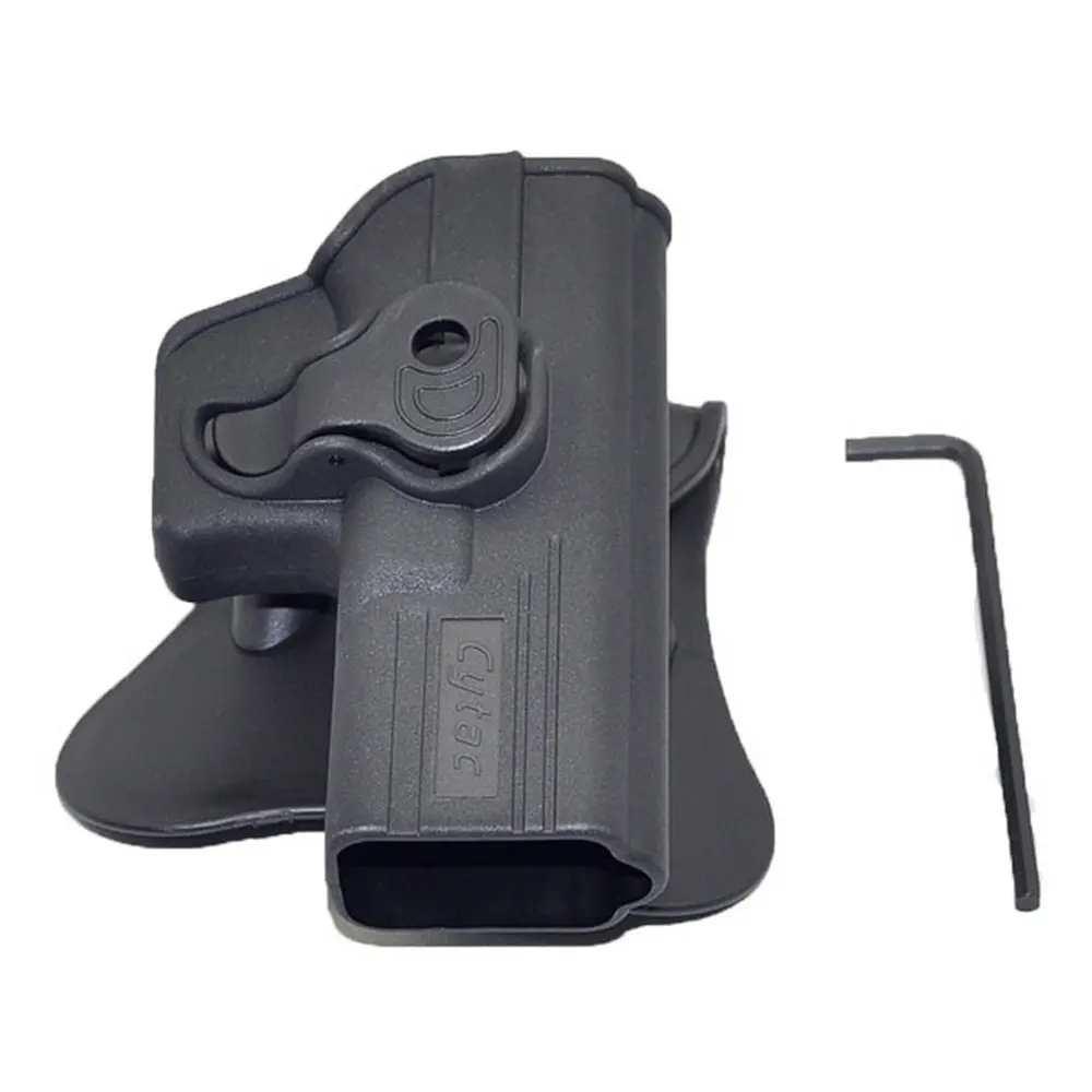 TSG - For Glock 19 Left Hand Modular Level II Retention Polymer Paddle Holster