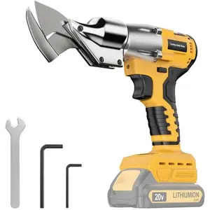 Sheet for DE-WALT 20V Max Battery, Shears with 360° Pivoting Head, 221 Ft-Lbs, Brushless Scissors for Stainless,, and Iron Cutting(Tool Only)
