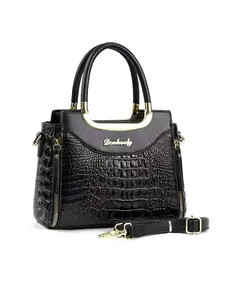 Alligator Pattern Retro Crossbody Handbag, Large Capacity Multifunctional Shoulder Bag, Fashionable Ladies' Backpack for Travel & Shopping