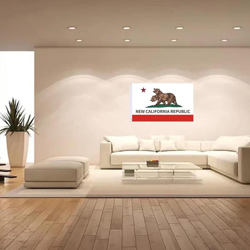 New,2026 3X5 Ft New California Republic Flag Outdoor Indoor,Fallout Ncr Flags For House Home College Dorm