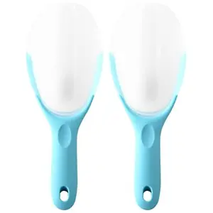 Plastic Scooper with Soft Grip Handle for Ice