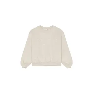 Fear of God ESSENTIALS Kids Classic Crewneck Sweatshirt in Oatmeal Heather