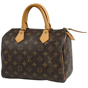 Pre-owned Louis Vuitton PVC Handle bag Monogram Speedy 25 4000019198381