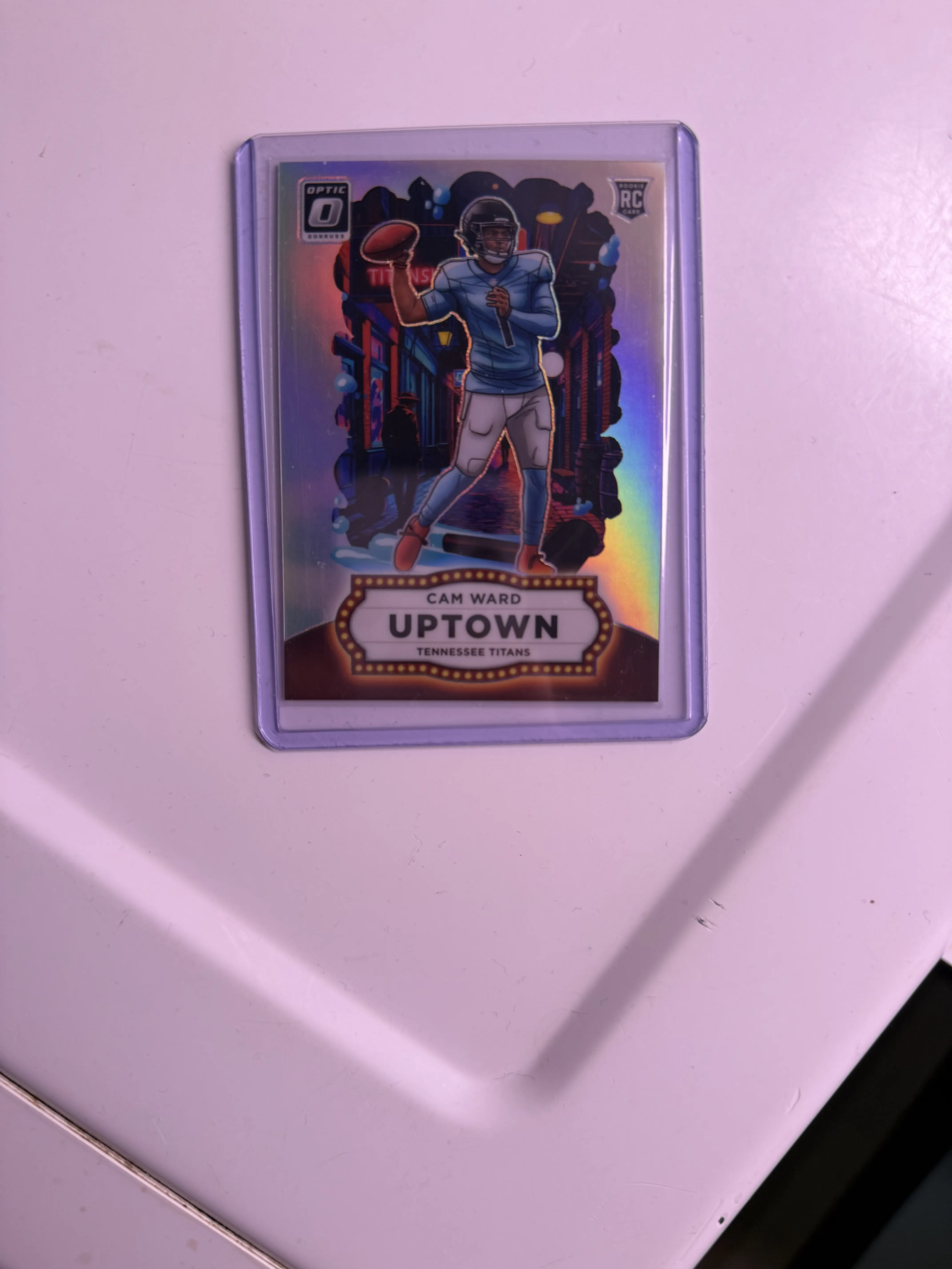 Panini Donruss Optic 2025 Cam Ward Rookie Uptown Insert Tennessee Titans #6