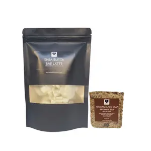 100% UNREFINED SHEA BUTTER WITH AFRICAN BLACK SOAP BROWNIE BAR | ESPRESSO GLOW BUNDLE | ACNE CARE | HYPERPIGMENTATION | ALL SKIN TYPES