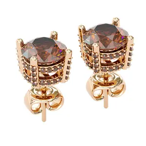 Aossio Classic & Sparkling Earrings. Idea for Daily Wear or as a gift