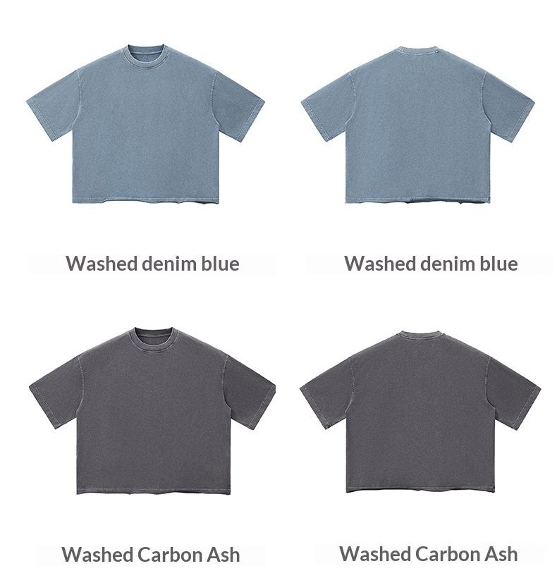 Noctra Plain Cropped Tee