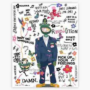 “Beautiful LIE’$”XOXO~ZeekiPro 16x20 Art Print