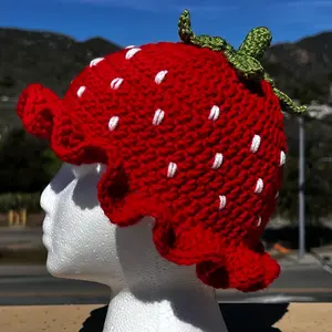 Strawberry Smiles Bucket Hat