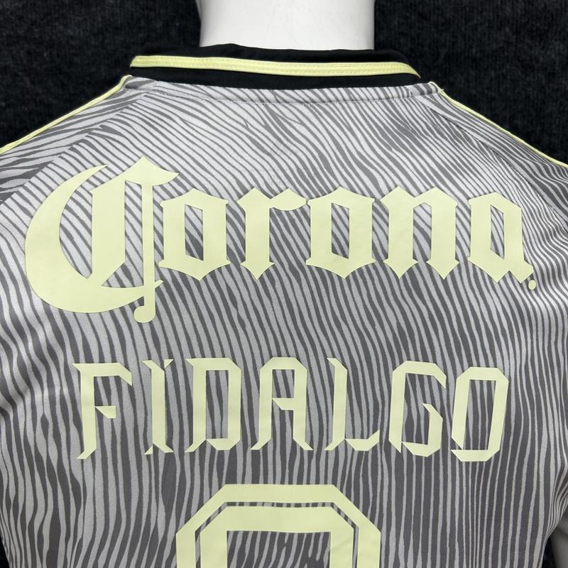 2025 2026 New America Club Third Away No.8 Fidalgo Short Sleeves Football Jersey Top