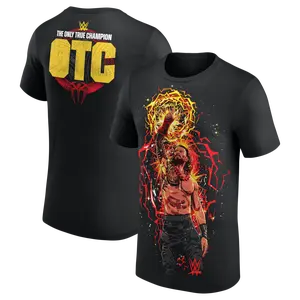 [WWE]  Roman Reigns Aura Cartoon T-Shirt ,  Retro WWE Graphics Tee, Wrestling Shirt, Gift For Fan , For Men And Women