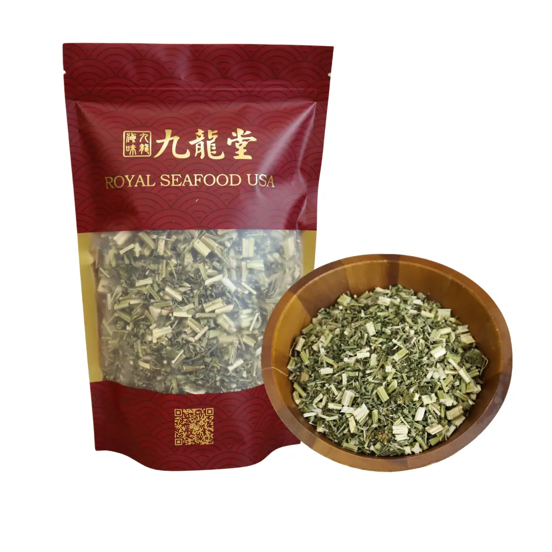 Royal Seafood USA Motherwort Herbal Tea, 4oz Dried Motherwort, Yimucao, Vegan, Chinese herbal tea