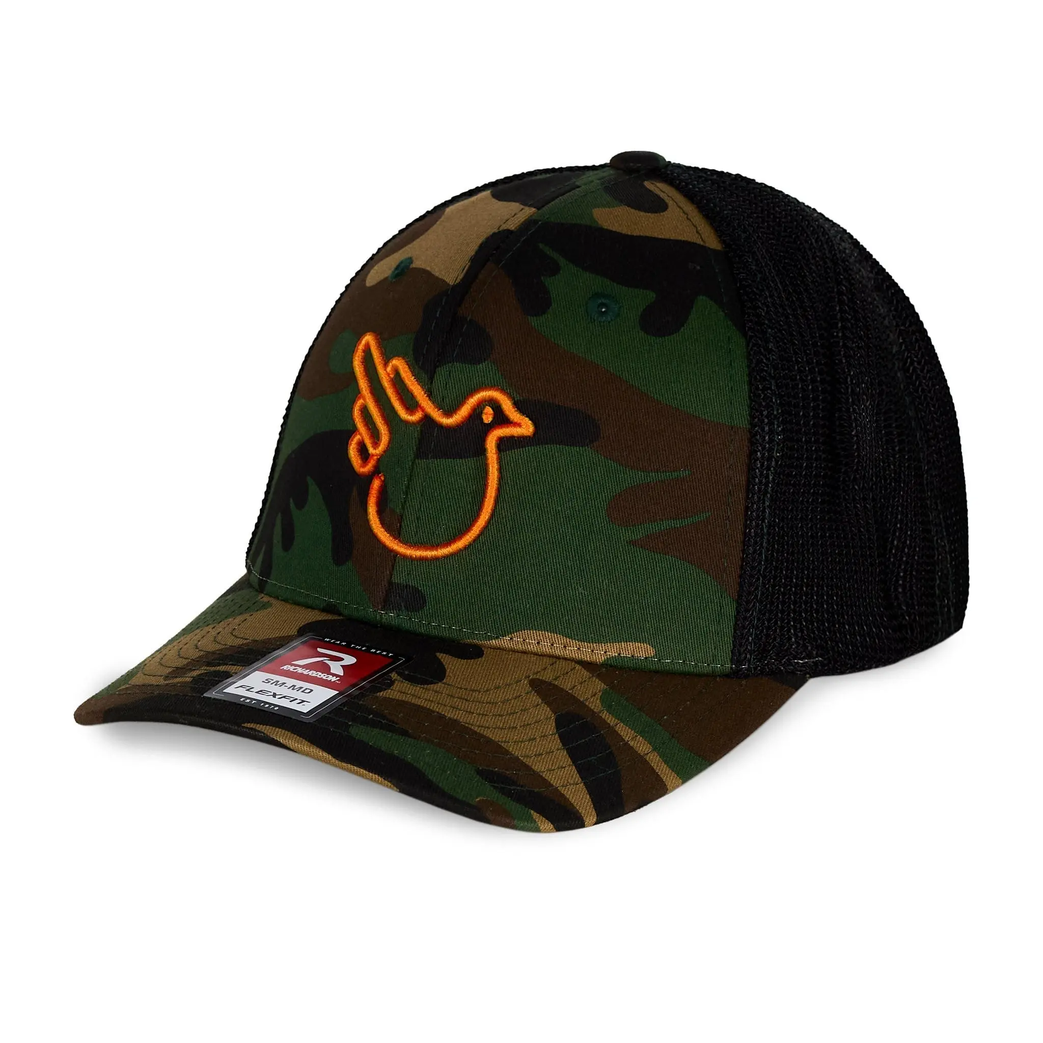 The Cody Camo Fitted Trucker Hat