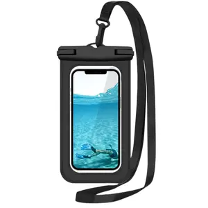 Waterproof Smartphone Case, Ipx7 Waterproof Bag for iPhone and Samsung Phones, Durable Protection Cover, Patchwork Design
