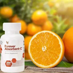 Forever Absorbent-C Vitamin C Supplement 100 Tablets for Enhanced Absorption and Immune Support