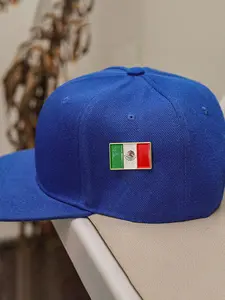 Mexico Flag Design Brooch, Fashionable Hat Pin for Women & Men, Vintage Hat Decoration for Daily Wear, Trendy All-match & Exquisite Hat Accessories for Birthday Gift, Hat Clip