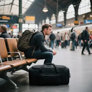 Tactical Rolling Duffel Bag - Military Deployment Trolley w/Shockproof Wheels, Lockable Zippers, Extra Large Gear Bag for Travel & Camping