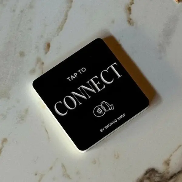 Contactless NFC Menu Tag - Tap to Link for Restaurants Bars Cafes ...