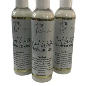 Cool Water Body Wash - Moisturizing Shower Gel with Aloe Vera - Body Care