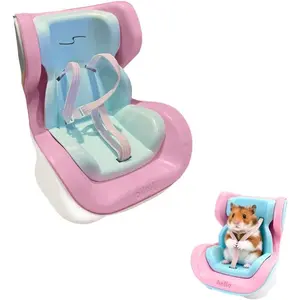 Hamsters Car Seat Adjustable Leash Gerbils Car Vent Holder Includes Vent Clip & Magnetic Base for Hamsters Guinea Pigs Mice Small Animals