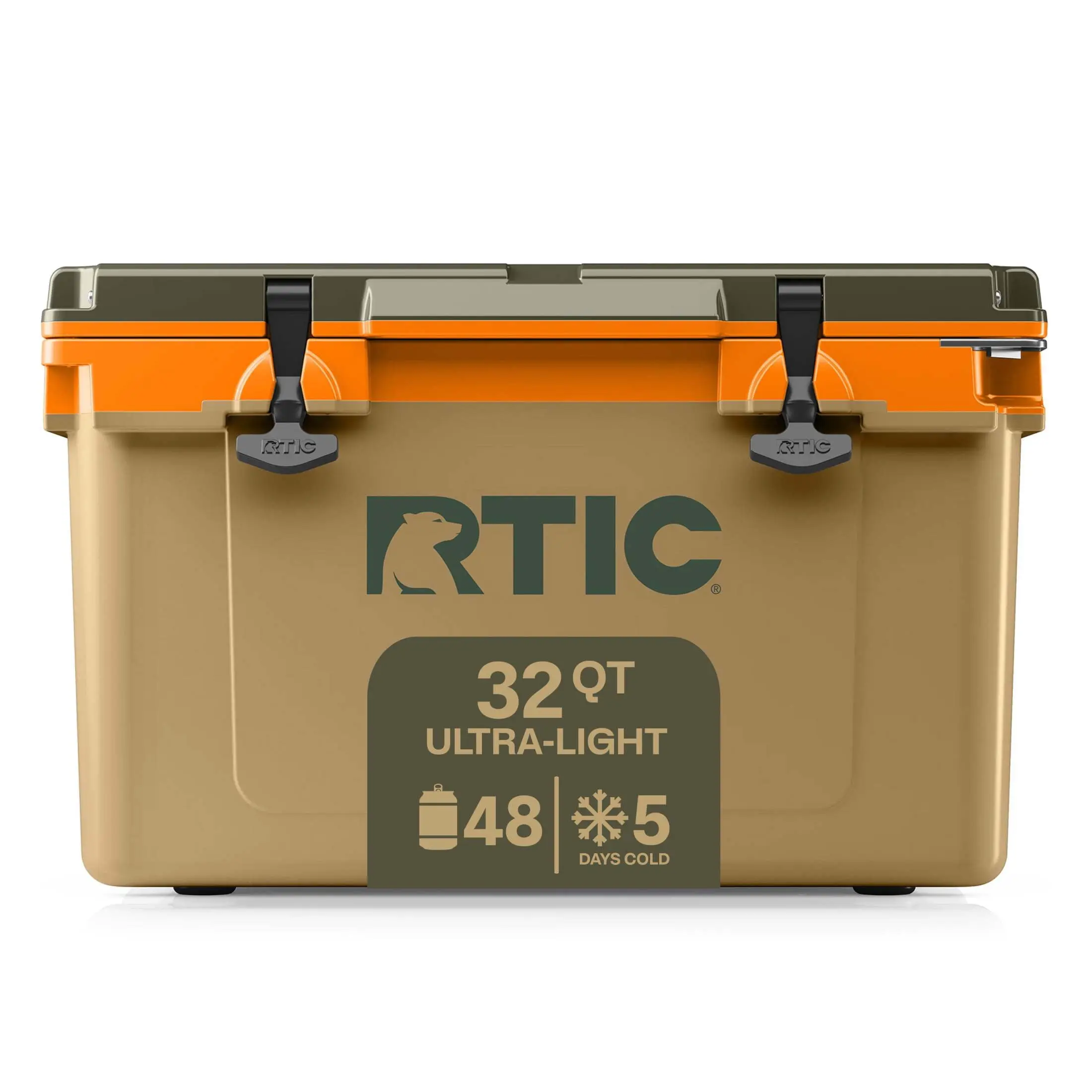 RTIC Ultra-Light 32 Qt Hard-Sided Ice Chest Cooler, Fits 48 Cans, Trailblazer