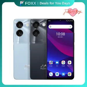 【C67】MIRO Unlocked Smartphone - 6.75" HD+ 90Hz Display, MediaTek Helio G36 8-Core, 4900mAh Battery, 8GB RAM, 64GB Storage, Dual Rear Cameras, Black/Blue
