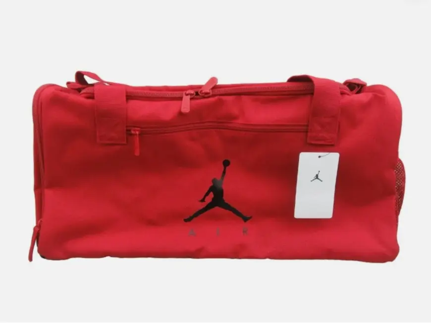 Nike Air Jordan Sport Small Duffel Bag (55L) RED Nike Air Jordan Sport Small Duffel Bag (55L) RED