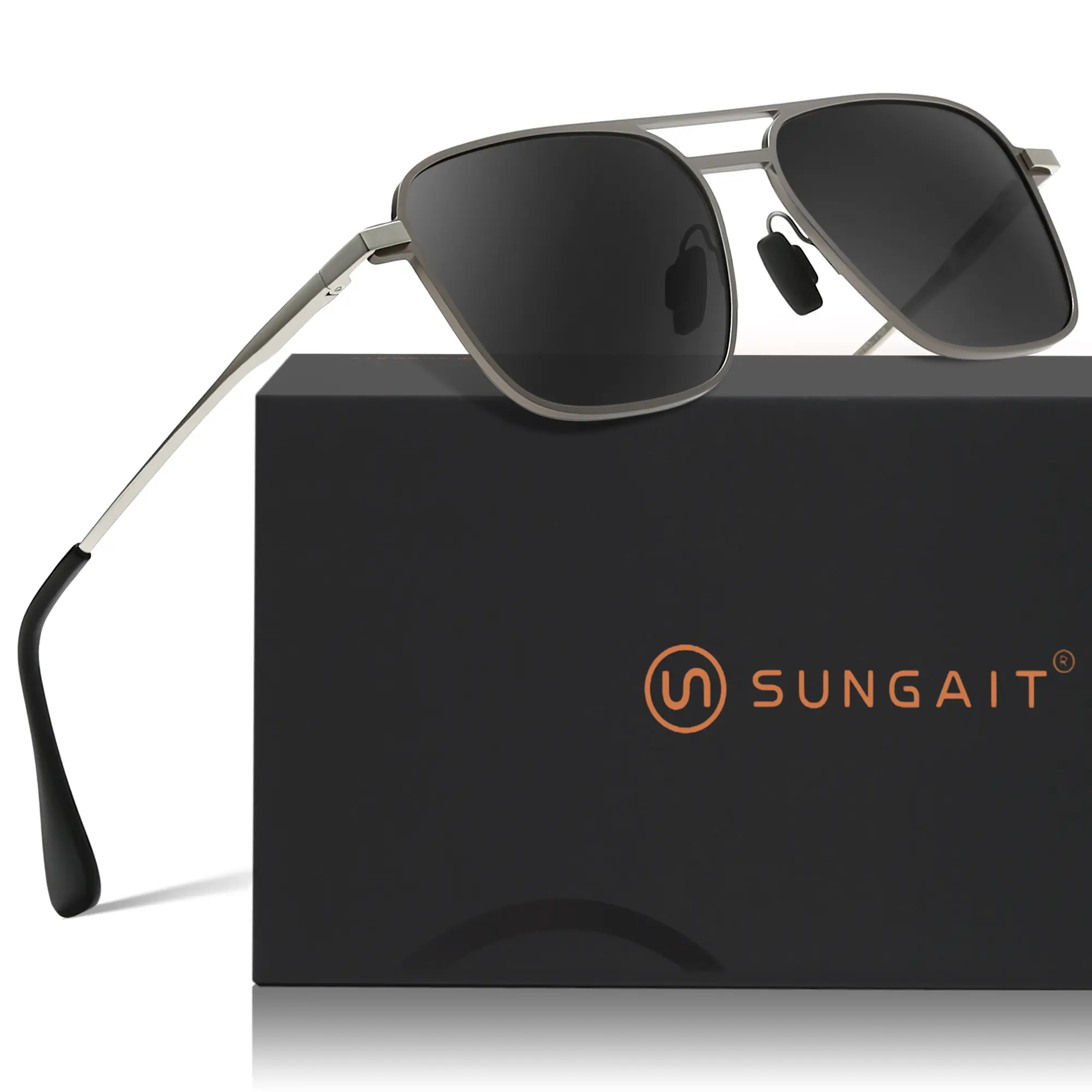 Retro Square Aviator Sunglasses Trendy Vintage UV400 Lightweight Unisex Amazon.com: YuJian Retro Square Aviator Sunglasses Womens  main image 3