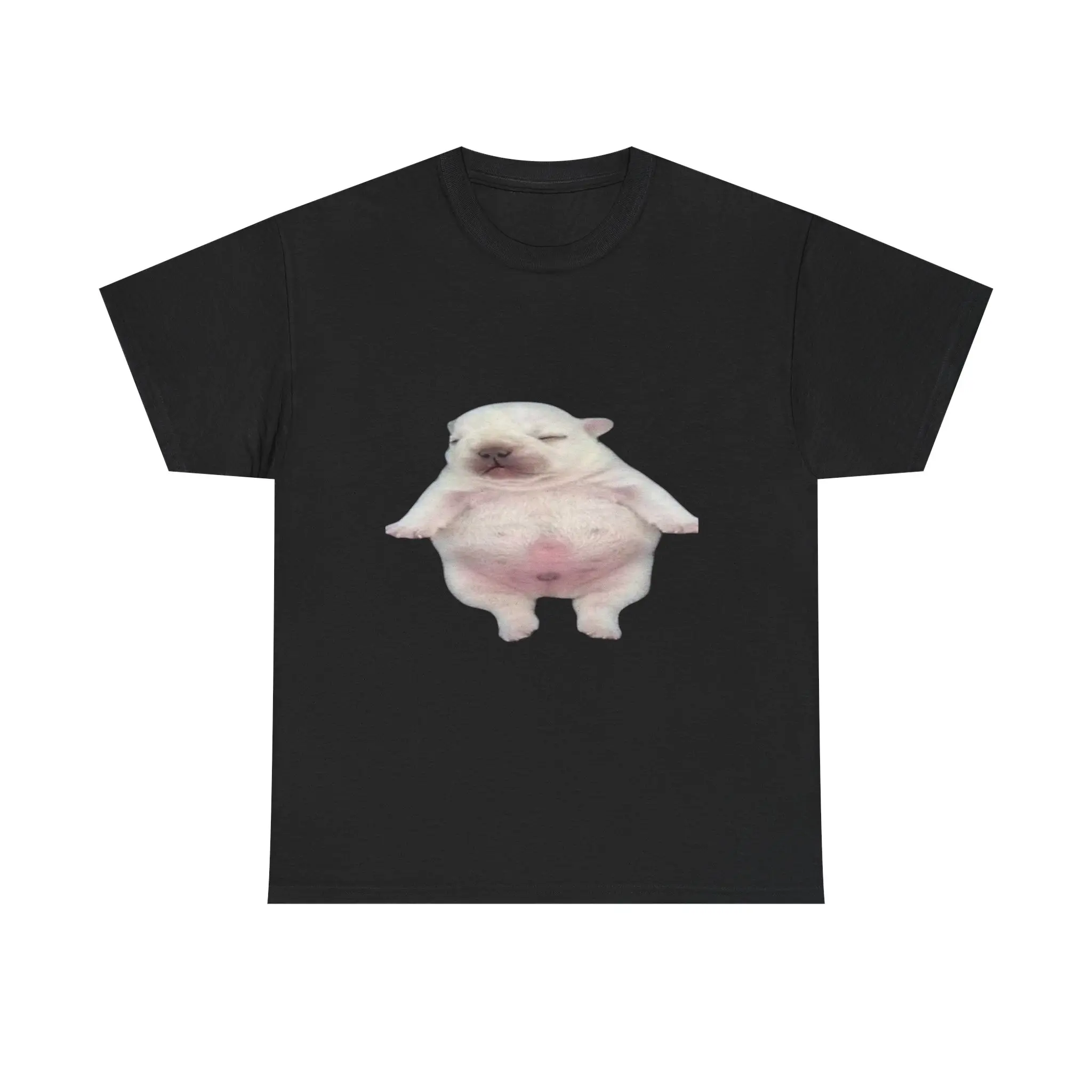 Pibble Unisex Heavy Cotton Tee - Perfect Gift for Animal Lovers, Casual Wear, Birthdays, Gift for Friends, Humorous T-Shirt