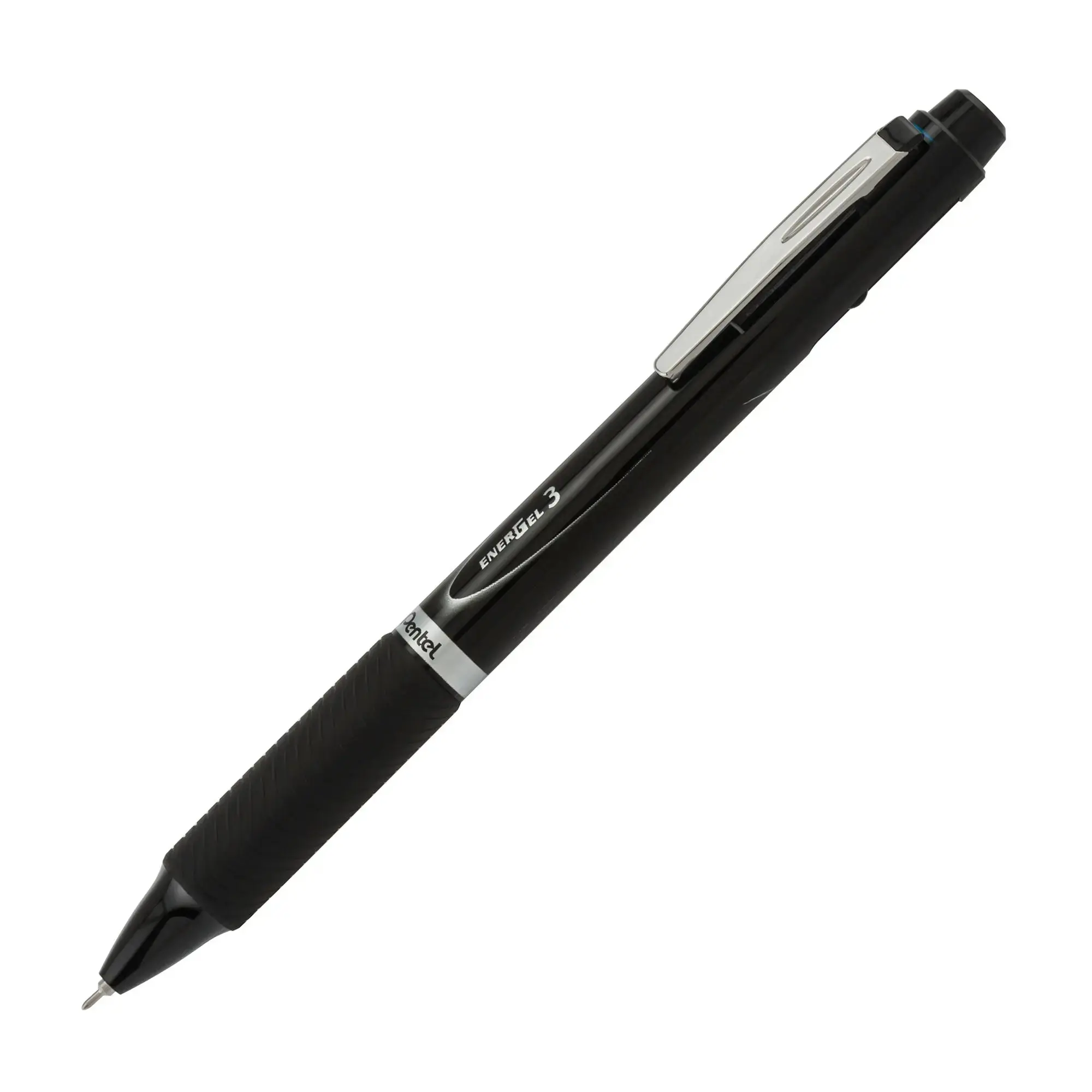 EnerGel Multi-Functional Handwriting Pen Set - 3 Pens, 0.5mm Fine Tip, Black/Red/Blue Ink, Smooth Writing, Eco-Friendly Refill, Office Stationery for Nurses