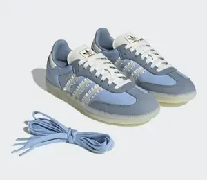 adidas Samba OG Ruffle Stripes (Women's) - Classic Silhouette Comfortable Fashionable Casual Wear Shoes for Stylish Everyday Use