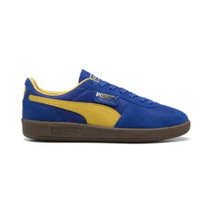 PUMA Mens Palermo Vintage Update Lace Up Sneakers Shoes Casual - Blue