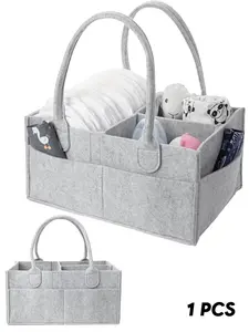 Reusable Shopping Bag Travel Baby Diaper Box Organizer, Car Storage Box, Toy Storage Box, Portable Changing Table Box, Underwear Storage Box