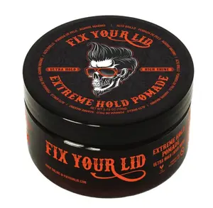 Extreme Hold Hair Pomade For Men - High Shine Water Based Hair Gel 3.75 oz - Easy To Wash Out