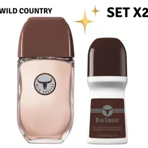 Avon Wild Country – Men’s Cologne & Deodorant Set • Fresh, Woody & Masculine Scent Duo