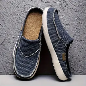 Men's canvas slip-on shoes, suitable for everyday casual wear